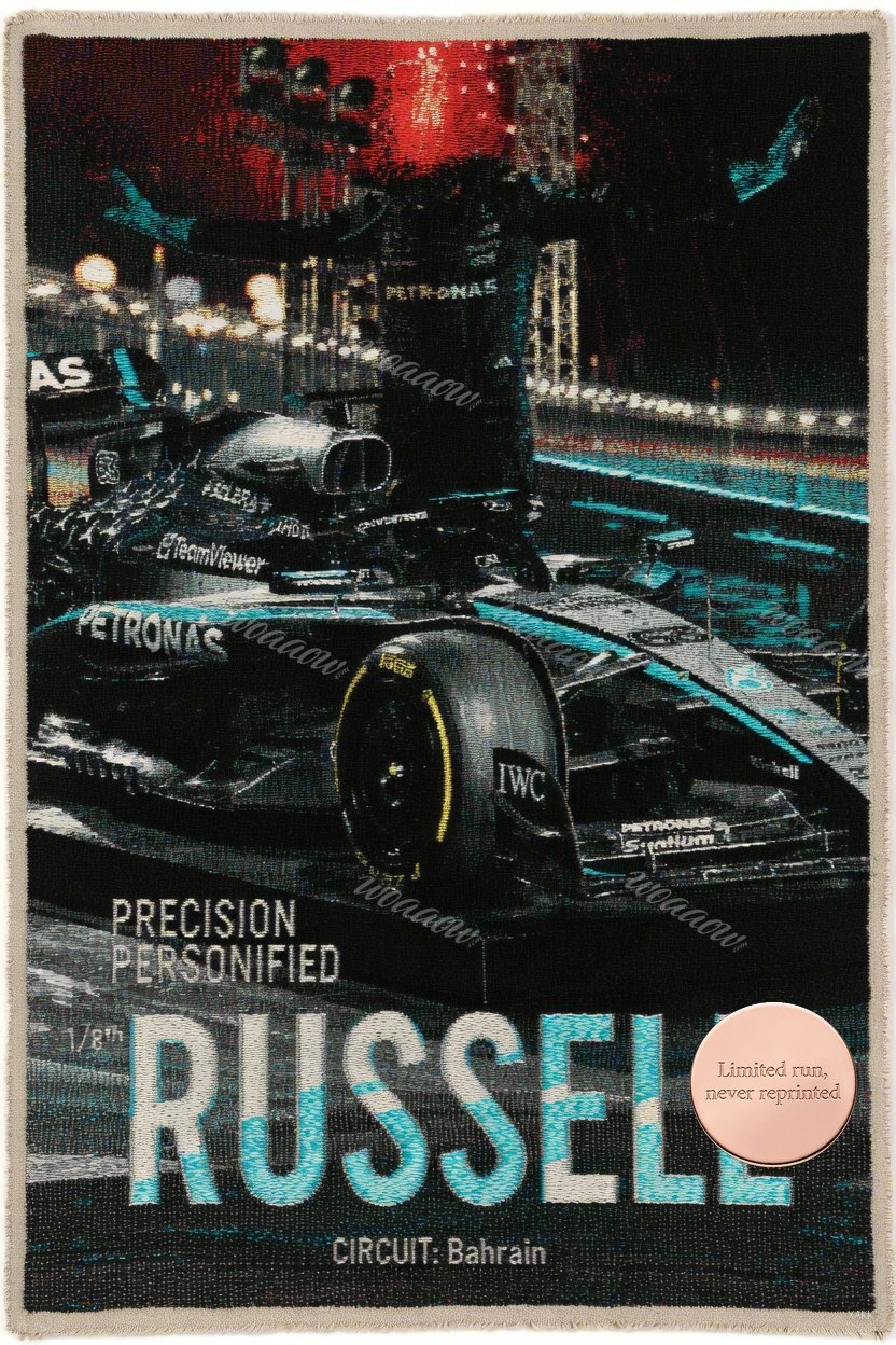 Bahrain Circuit Tapestry