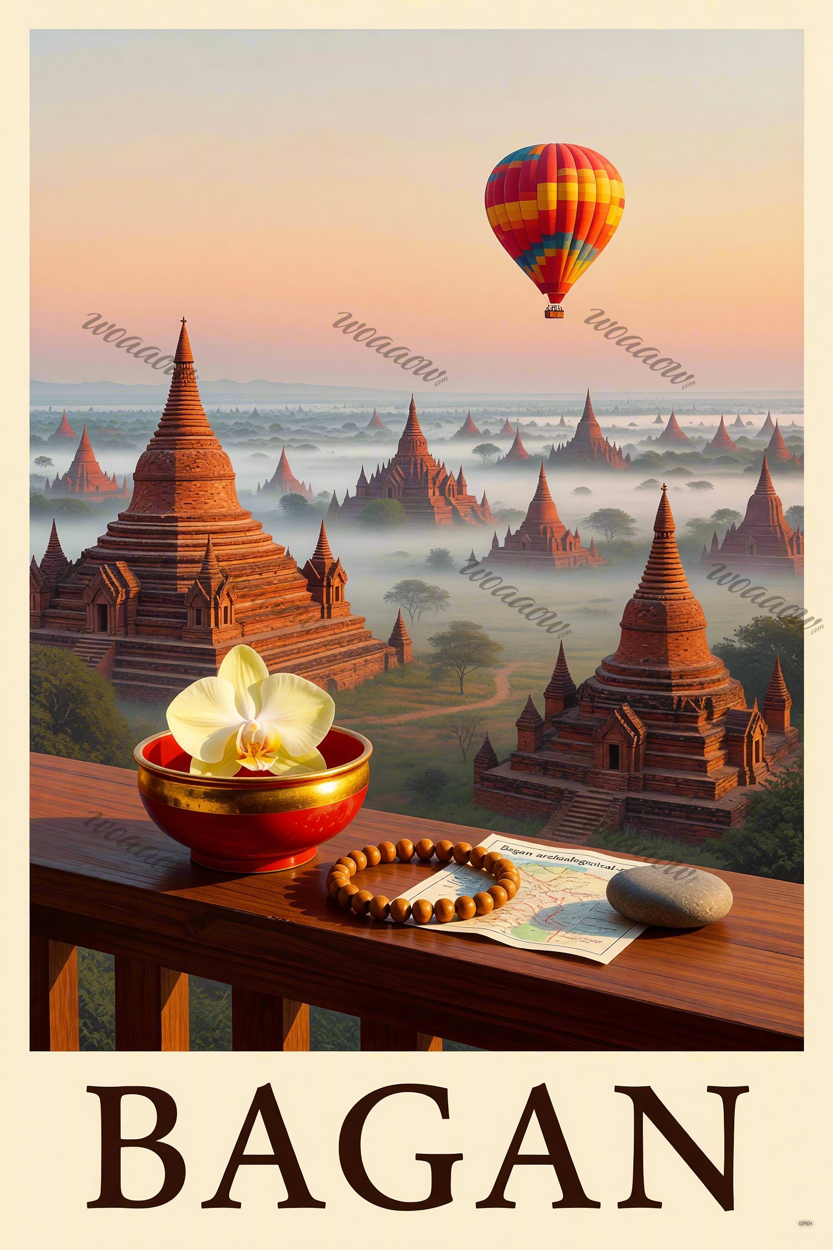 Bagan Temple Dawn