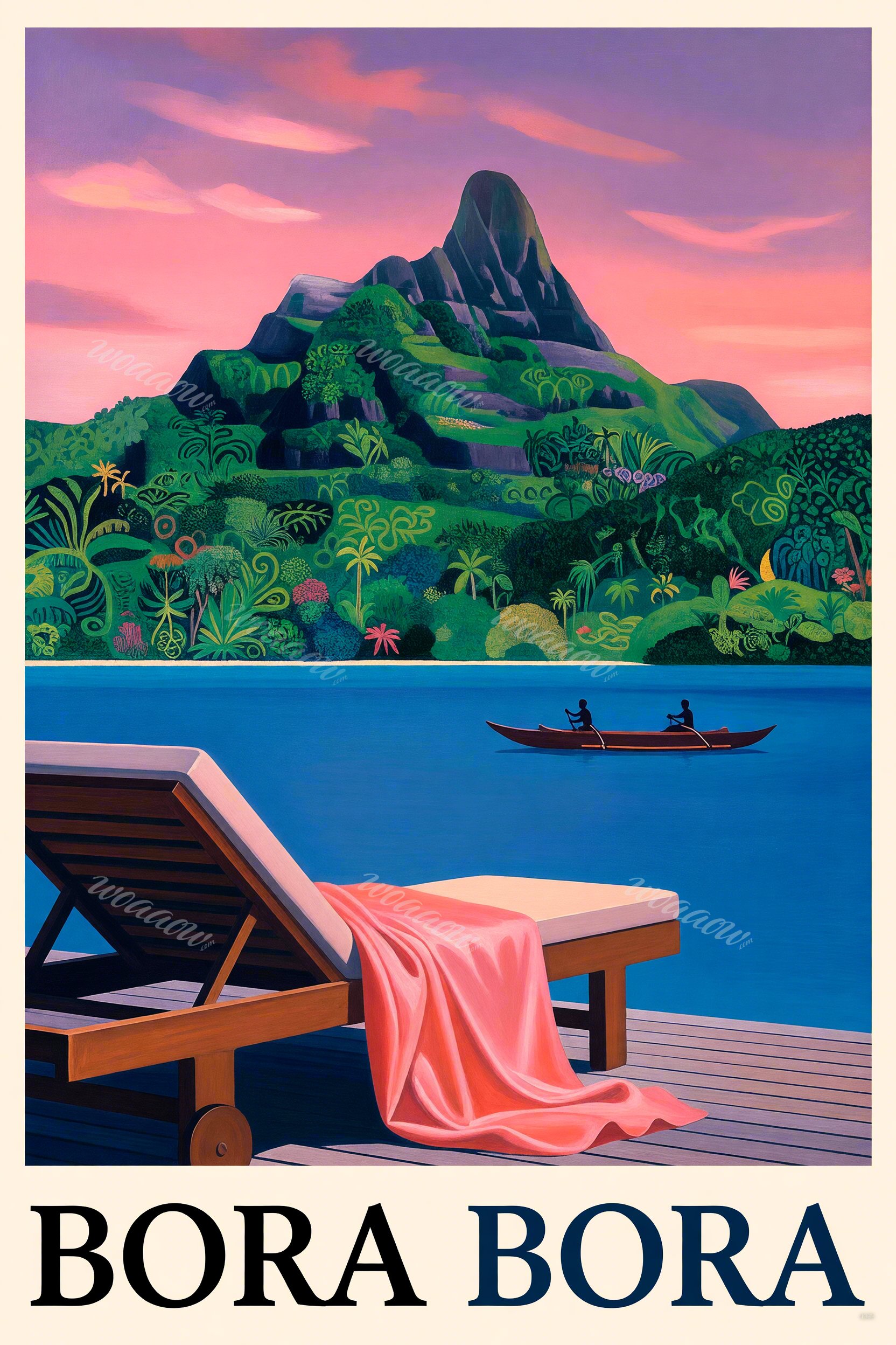 Bora Bora Sunset Lagoon