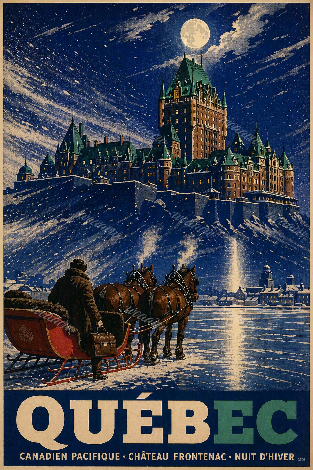 Quebec Winter Sleigh