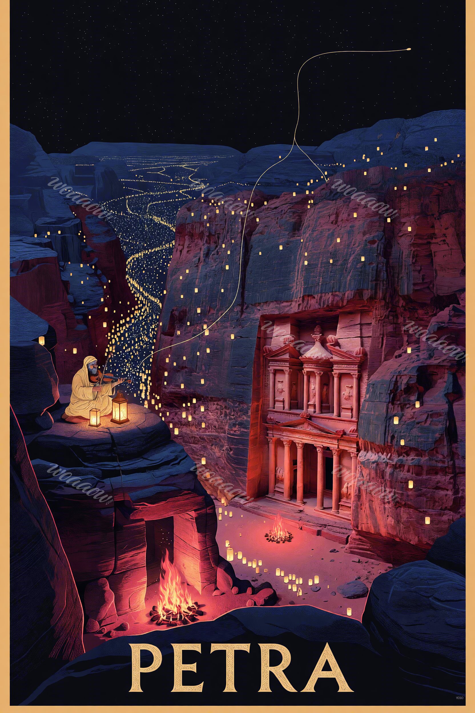Petra by Candlelight