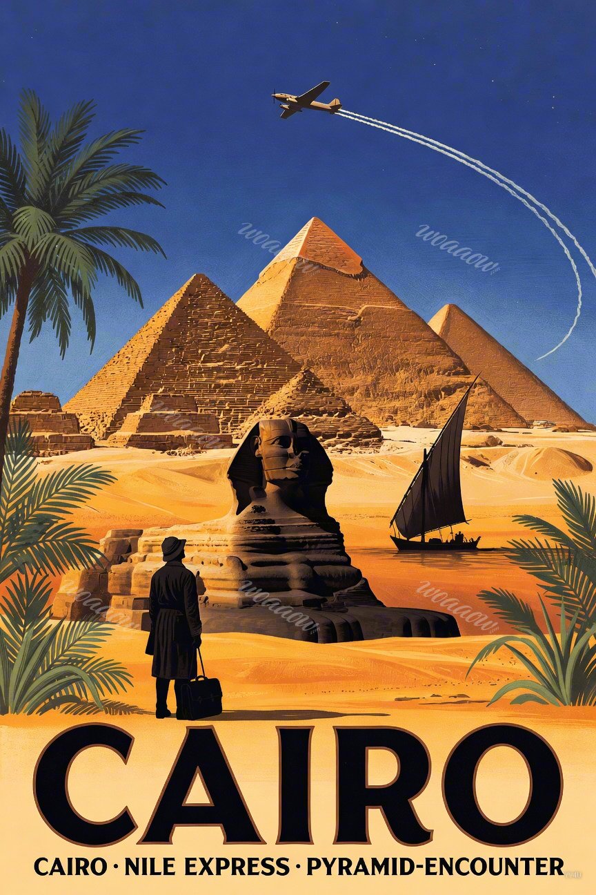 Cairo Pyramid Encounter