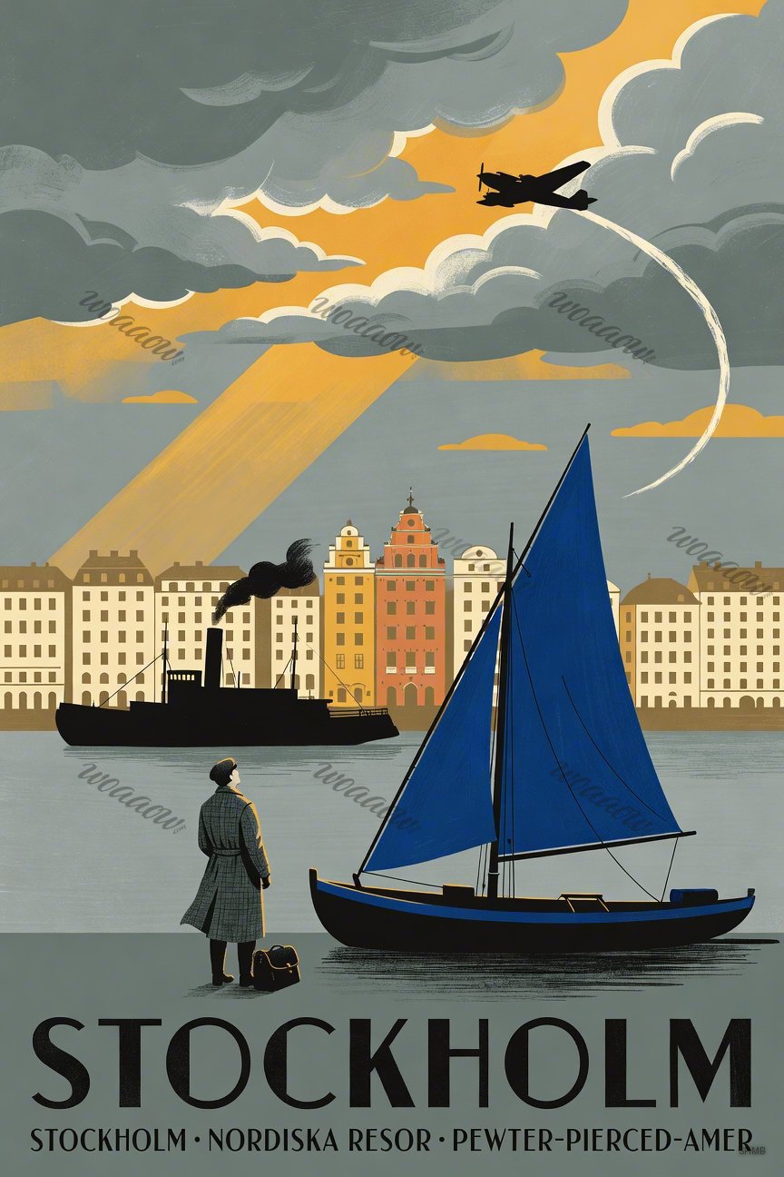 Stockholm Harbour Morning