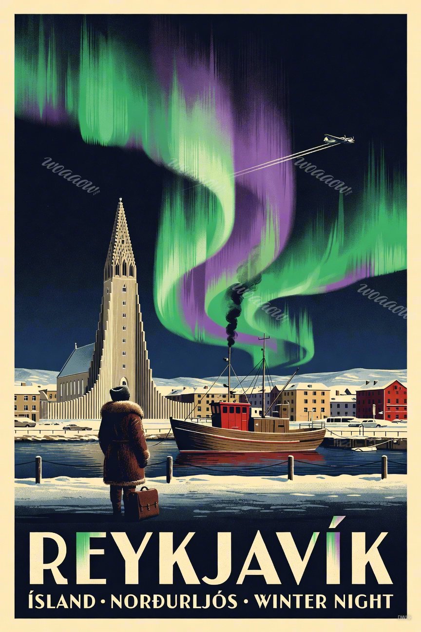 Reykjavik Northern Lights