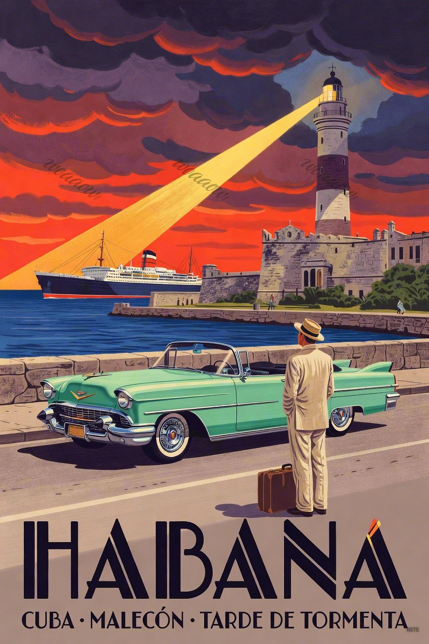 Havana Malecón Storm
